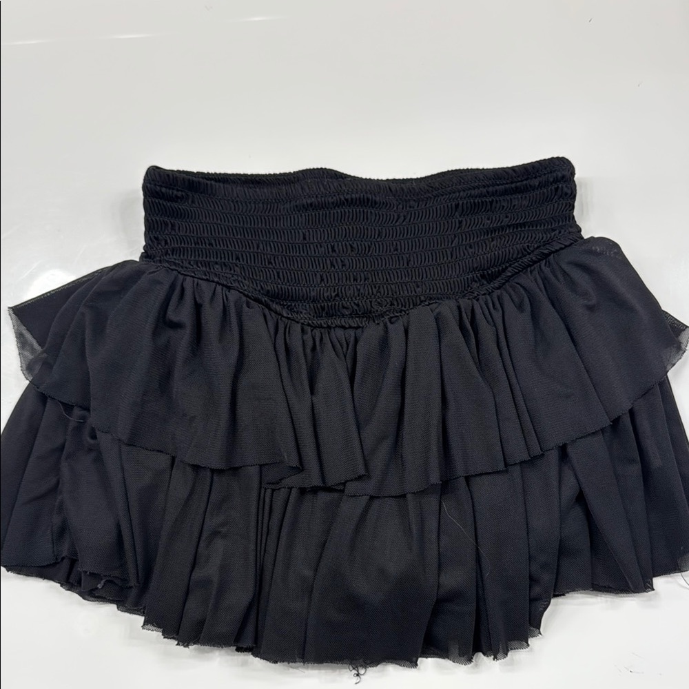 Art Class Black Bubble Mini Skort
